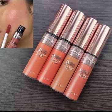 L’Oréal Paris Lumi Le Liquid Blush – Lightweight Buildable Dewy Cheek Tint