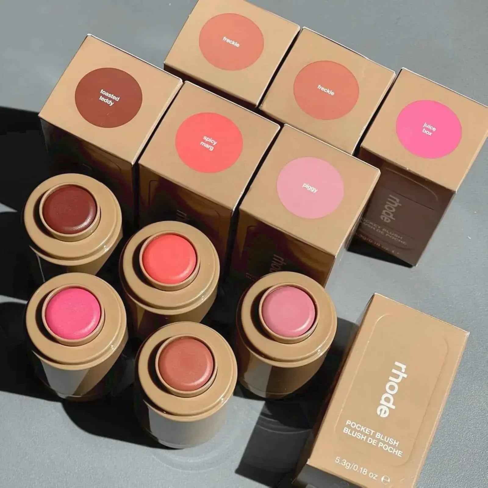 Rhode Pocket Blush – Buildable Cream Blush for Cheeks & Lips