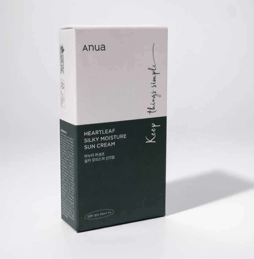 Anua Heartleaf Silky Moisture Sun Cream SPF50+ PA++++ 50ml
