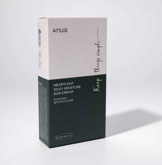 Anua Heartleaf Silky Moisture Sun Cream SPF50+ PA++++ 50ml
