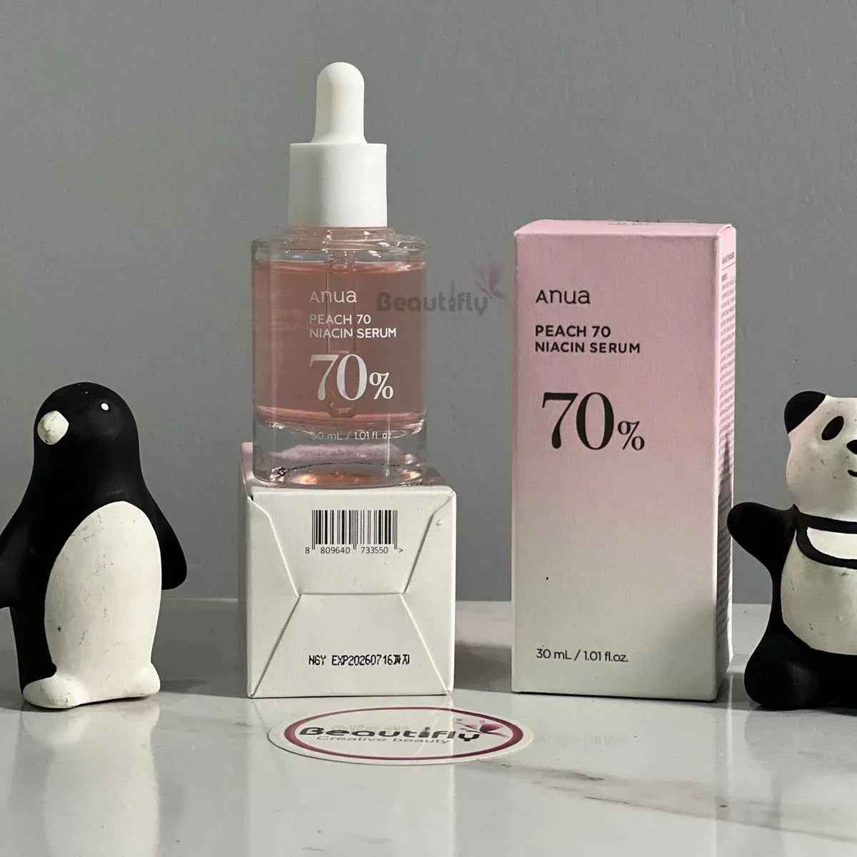 Anua Peach 70 Niacin Serum 30ml – Brightening Serum for Glow, Pores & Uneven Skin Tone