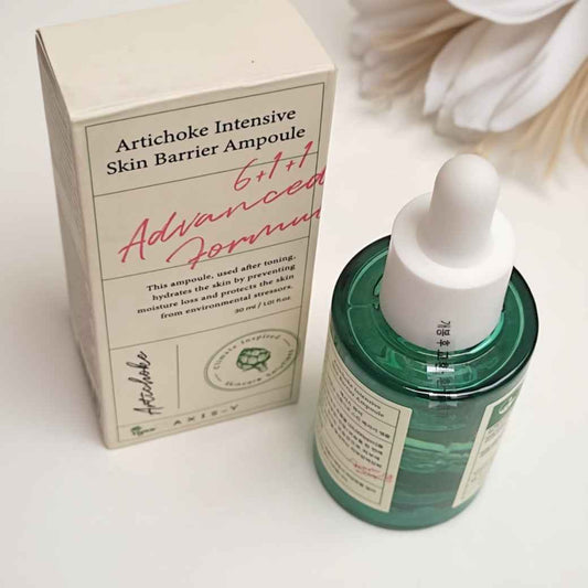 AXIS - Y Artichoke Intensive Skin Barrier Ampoule – Hydrating & Skin Repair Serum for Sensitive Skin | 30ml - Glow By Anie