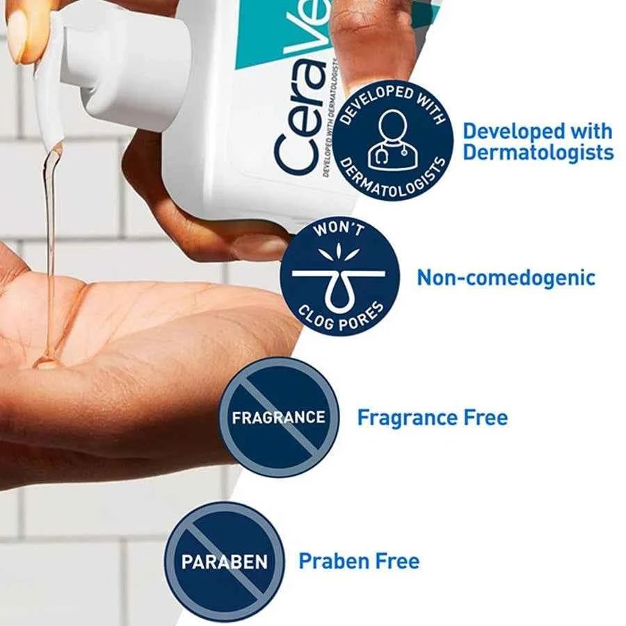 CeraVe Acne Control Cleanser – With 2% Salicylic Acid & Purifying Clay - Glow By Anie