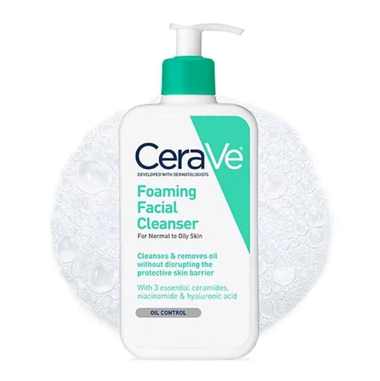 CeraVe Foaming Facial Cleanser – For Normal to Oily Skin - Glow By Anie