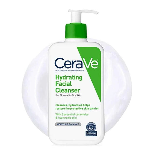 CeraVe Hydrating Facial Cleanser – For Normal to Dry Skin - Glow By Anie