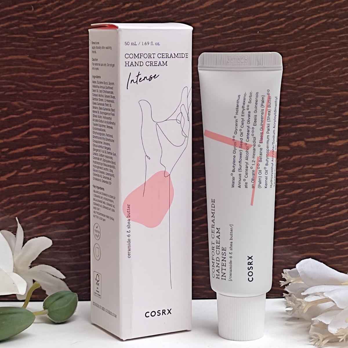 COSRX Comfort Ceramide Hand Cream Intense (50ml) – Deep Recovery for Dry & Sensitive Hands - Glow By Anie