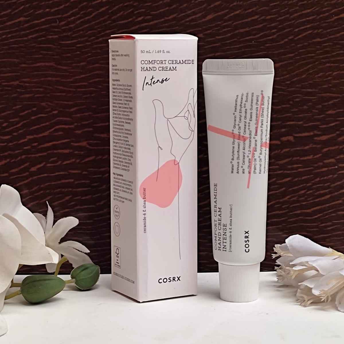 COSRX Comfort Ceramide Hand Cream Intense (50ml) – Deep Recovery for Dry & Sensitive Hands - Glow By Anie