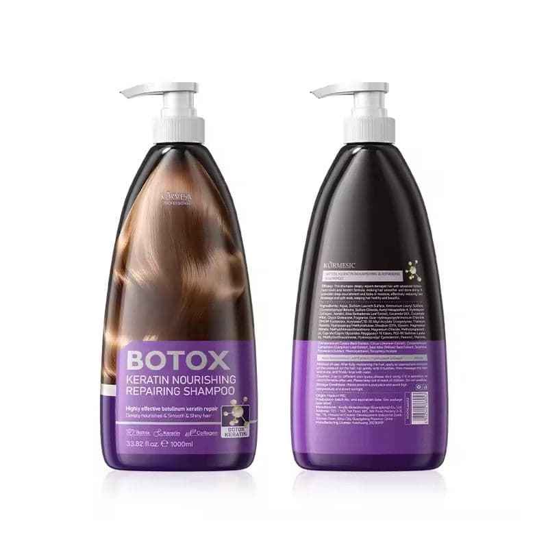 Kormesic Botox Keratin Nourishing Repair Shampoo 1000ml – Protein Shampoo for Dry & Damaged Hair