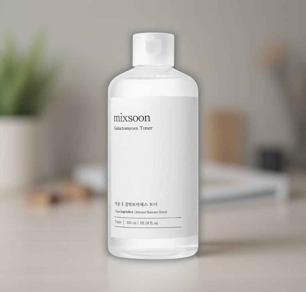 Mixsoon Galactomyces Toner 300ml – Brightening Hydrating Toner for Dull &amp; Uneven Skin