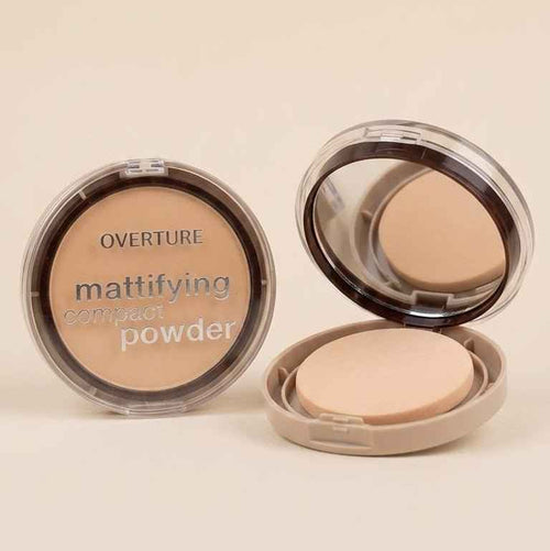 Overture Mattifying Compact Powder – Oil Control Face Powder for Smooth Matte Finish - Makeup product online in Pakistan