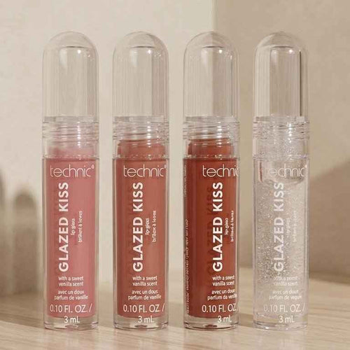 Technic Glazed Kiss Lip Gloss 3ml – High-Shine Juicy Gloss with Vanilla Scent - Makeup product online in Pakistan