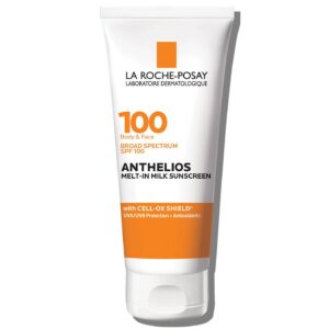 LA ROCHE-POSAY Anthelios Melt-In Milk Sunscreen for Face & Body SPF 100