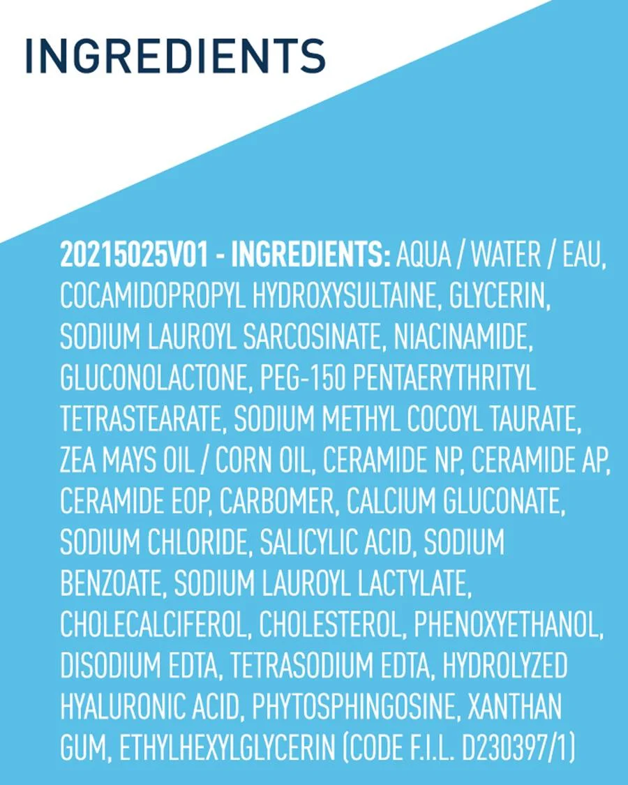 cerave hydrating facial cleanser