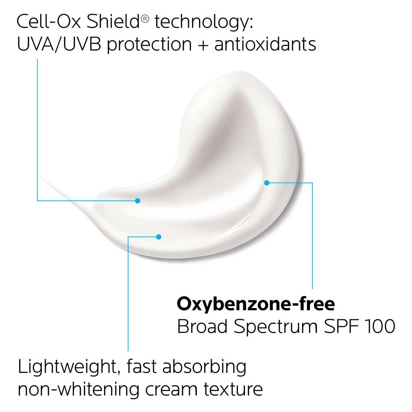 la roche posay anthelios melt in milk sunscreen for face & body spf 100